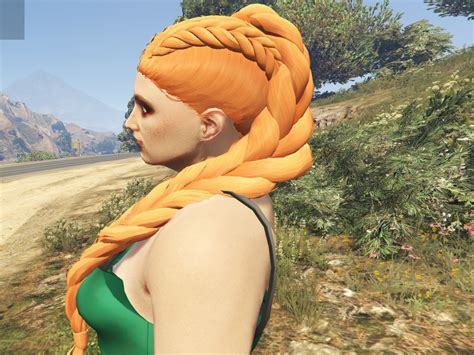 Long Braid Hairstyle For MP Female GTA Mods Com