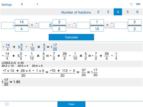 How to convert fraction to percent. Fraction calculator XL - Android Apps on Google Play