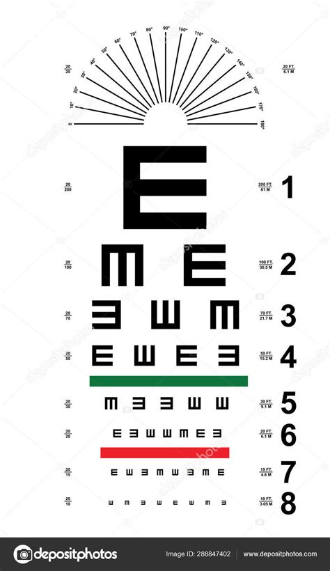 Snellen Chart Pdf 50 Printable Eye Test Charts Printable Templates