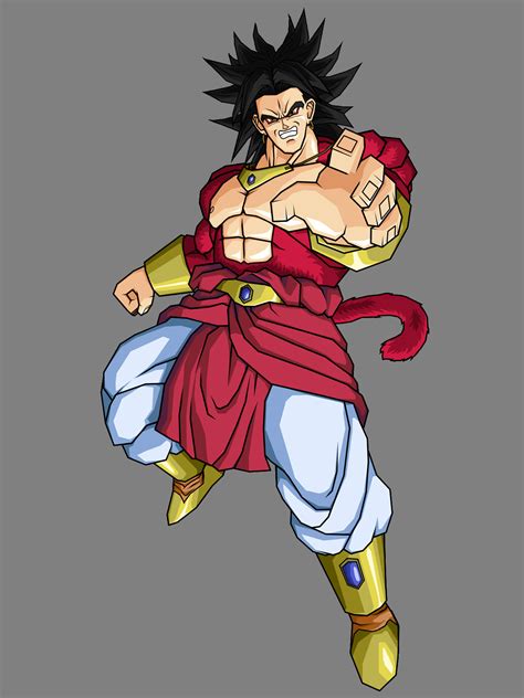 While the term super saiyan 4 is never said in dragon ball super: broly - Broly The Legendary Super Saiyan Fan Art (25695311 ...