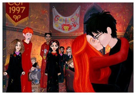 Harry And Ginny Harry And Ginny Fan Art 6914747 Fanpop