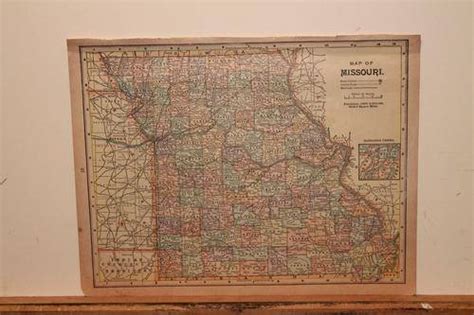 1890 Missouri Map