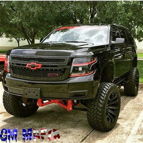 What will be your next ride? 2015 Chevrolet Tahoe lifted | Chevy, Camioneta jeep y Camiones