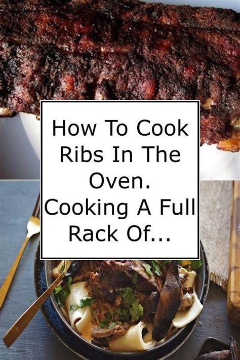 How long do you cook brisket in the oven? Slow Cooking Ribs In The Oven + Slow Cooking Ribs In Oven ...