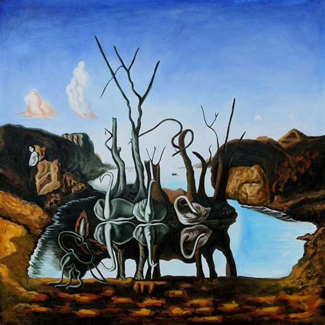 2019 Salvador Dali Oil Painting Reproductiondeecorative Painting