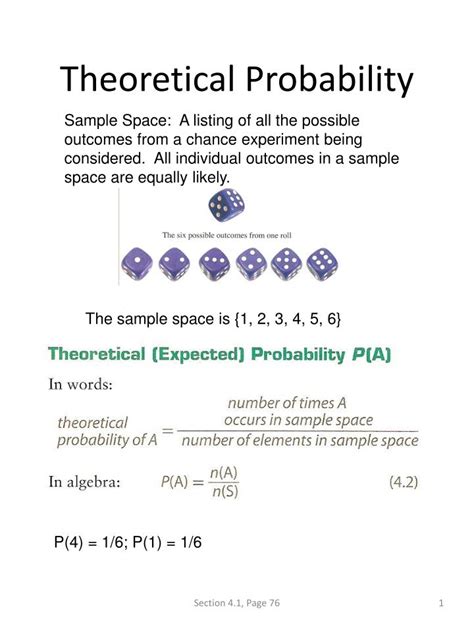PPT - Theoretical Probability PowerPoint Presentation ...