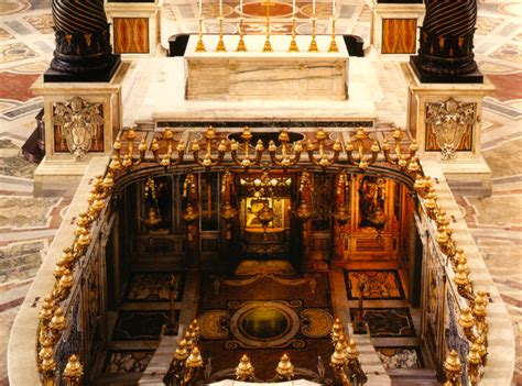 360 Video Inside The Tomb Of St Peter At The Vatican Theologyonline