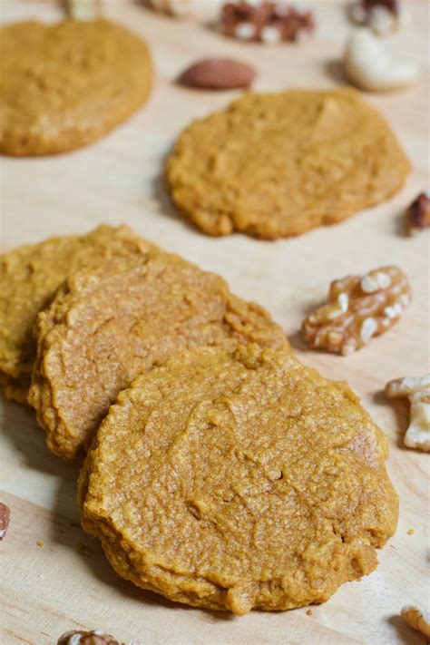 3 Ingredient Keto Pumpkin Cookies Gluten Free Vegan Recipe