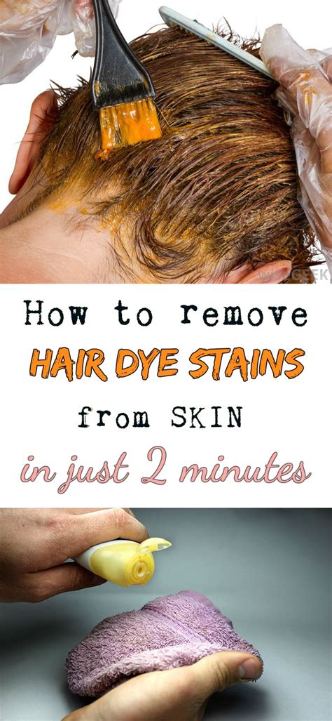 How To Remove Hair Dye Stains From Skin In Just 2 Minutes Healthy Mom