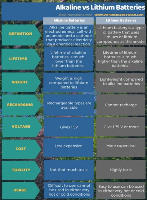 Intervall Zufall Inkareich Lithium Aaa Batteries Vs Alkaline Logisch