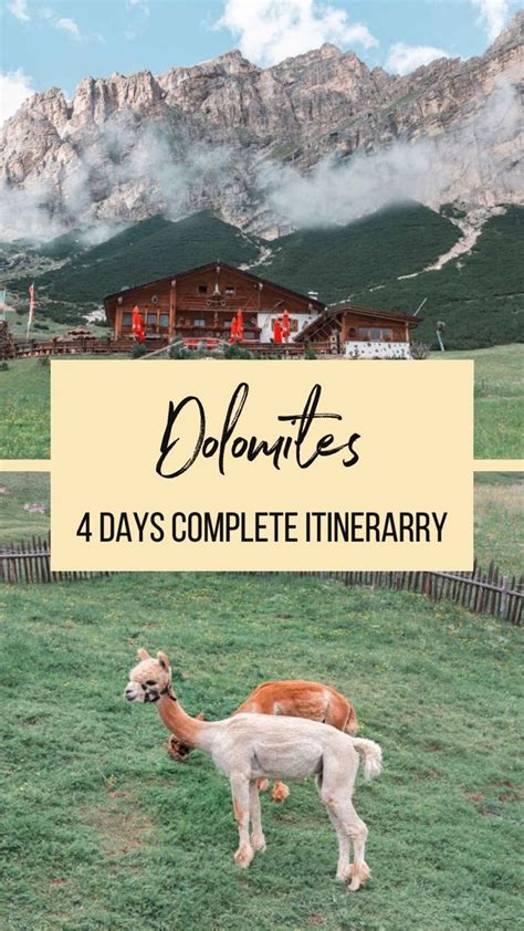 Hiking In The Dolomites 4 Days Complete Itinerary Walkcatwalk Europe