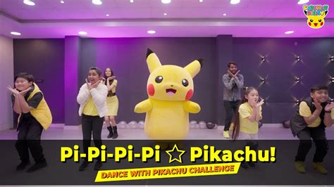 pi pi pi pi☆pikachu dance with pikachu challenge g m dance centre youtube