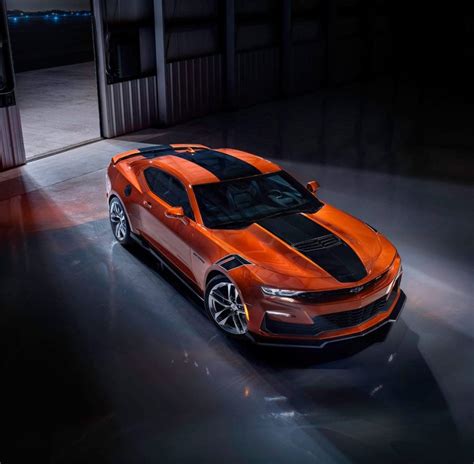 First Images Of The 2022 Chevy Camaro With New Vivid Orange Paint