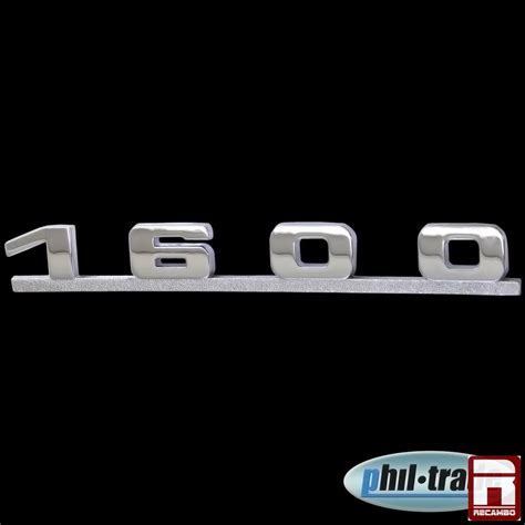 3d Metal Chrome Emblem Logo 1600 Ti Gt Rs For Alfa Giulia Bmw Vw Ford