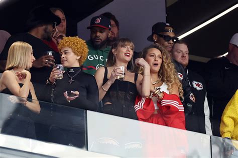 Taylor Swift Supports Travis Kelce At Super Bowl 2024