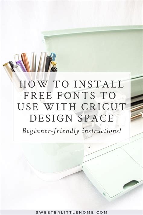 Shop more of my favorite fonts on creative market here. How to install custom fonts to use with your Cricut | Free ...