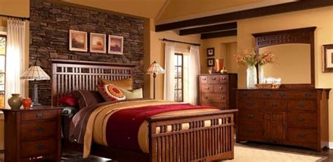 Posted on october 3, 2016 by craftsman posted in. Quarter Sawn Oak Mission Craftsman Cal King Bed | Broyhill ...