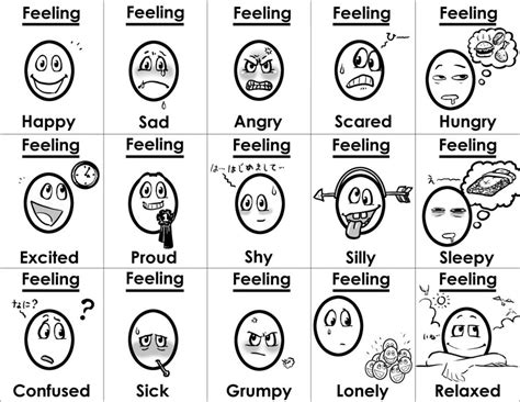 These images about emotions will help your children understand their. Emotions and feelings coloring pages download and print ...