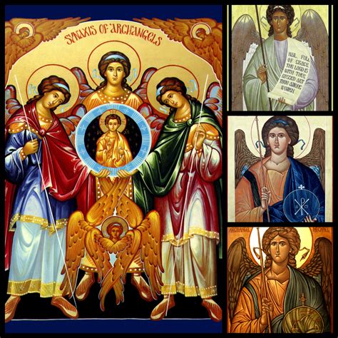Archangels Collage Today Is The Feast Of The Archangels Flickr