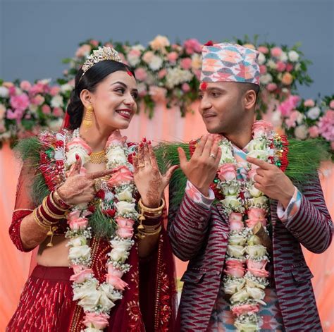 neeta weds actor turned astrologer harihar adhikari aaradhana shrestha nepal minute out