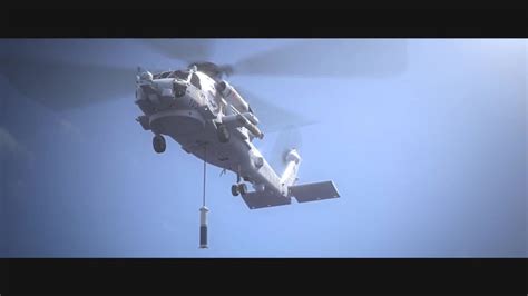 Raytheon Mh 60r Seahawk Helicopter Airborne Dipping Sonar Combat Simulation 1080p Youtube