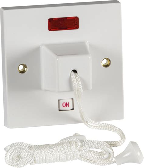 Pull Cord Switches Pull Cord Ceiling Switch With Neon 45amp Danfast Ltd