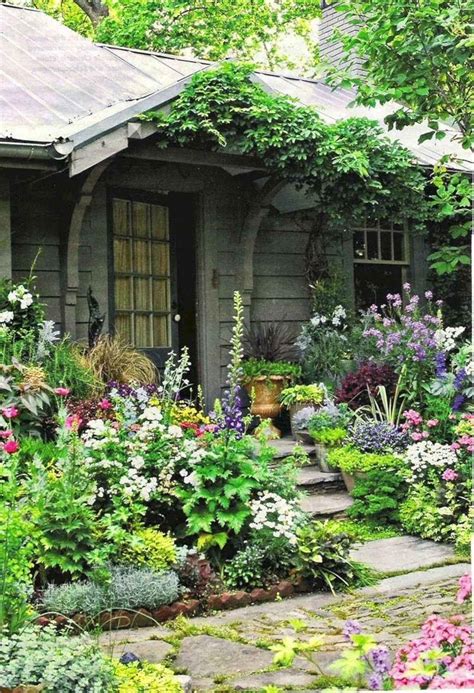 66 Stunning Cottage Garden Ideas For Front Yard Inspiration With