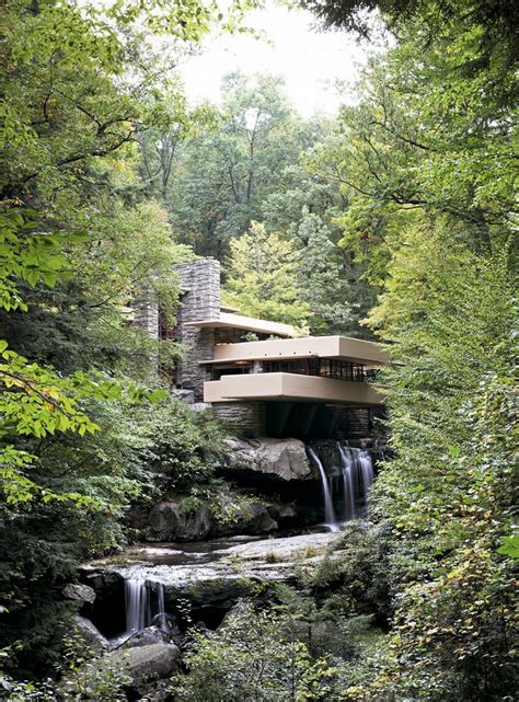 Fallingwater Is American Architect Frank Lloyd Wrights Masterpiece