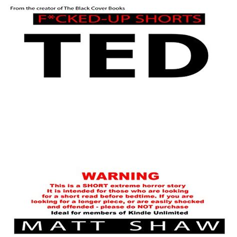 Ted An Extreme Horror Short Story Audible Audio Edition