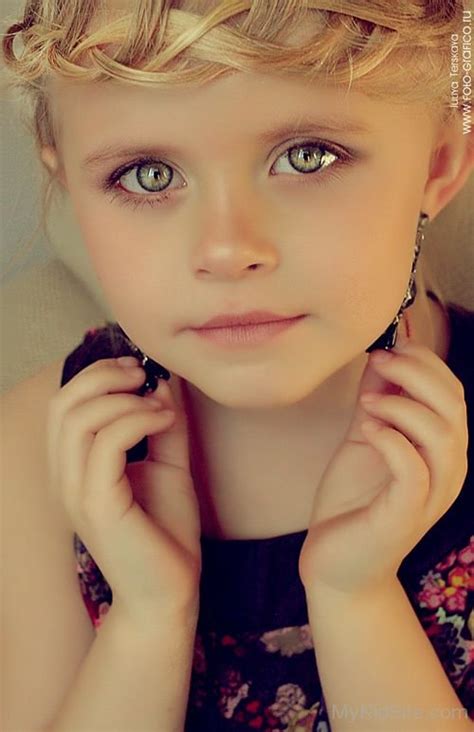 Cute Eyes Of Baby Girl