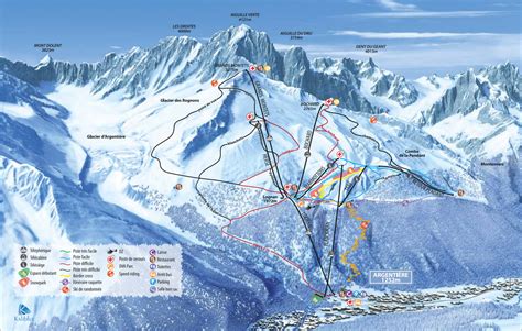 Chamonix Mont Blanc Les Grands Montets Remontees