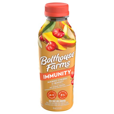 Save On Bolthouse Farms C Boost Mango Cherry 100 Fruit Juice Smoothie