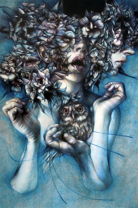 Detailed Colored Pencil Drawings Of Flora And Fauna By Marco Mazzoni