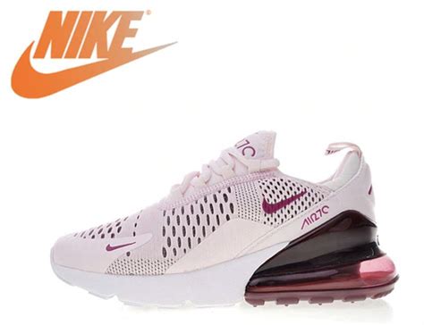 Nike Air Max 270 Womens Ah6789 601 Barely Rose Pink Wine Running Shoes