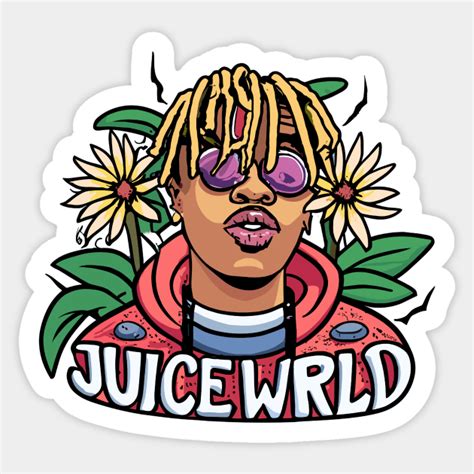 Authentic Ingenuity Juice Wrld S Iconic Illustration Redefining