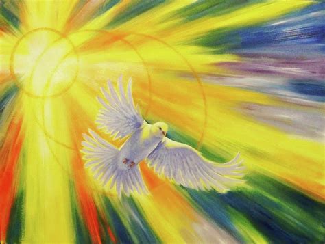 Holy Spirit Painting By Jean Pierre Debernay