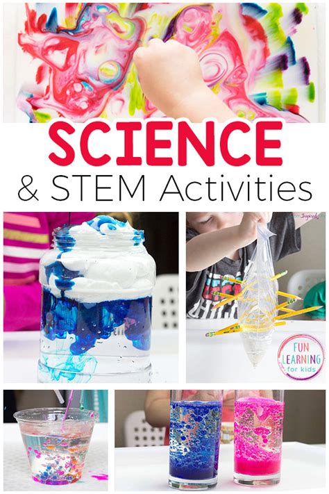 Simple Science Activities That Will Amaze The Kids Stem Activities