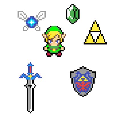 Zelda Pixel Art Easy