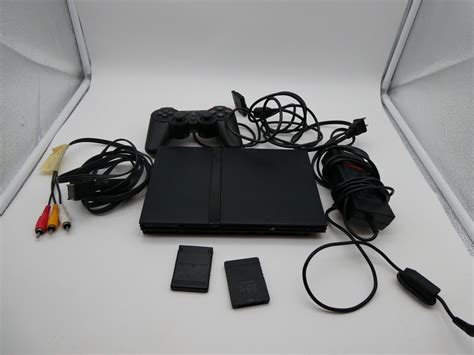 Sony Playstation 2 Slim Ps2 Scph 70001 Console Bundle Does Not Read