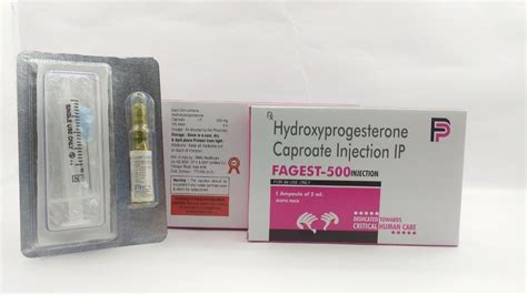 hydroxyprogesterone 500 mg injection at rs 175 piece हाइड्रोक्सीप्रोजेस्टेरोन कैप्रोएट