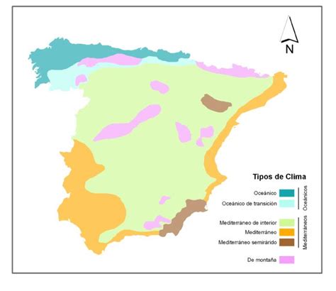 geografía de españa 2º bach tema 4 geografía los climas factores y elementos tipos de