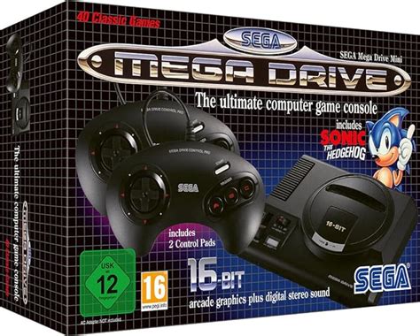 Sega Mega Drive Mini Amazonfr Jeux Vidéo