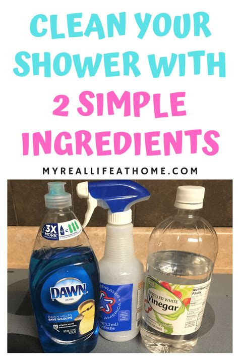 In a large bowl, mix ½ cup of borax and 1 pint of hot water (for upholstery). Shower Cleaner with Dawn and Vinegar - Easy and It Works! in 2020 | Shower cleaner, Diy shower ...
