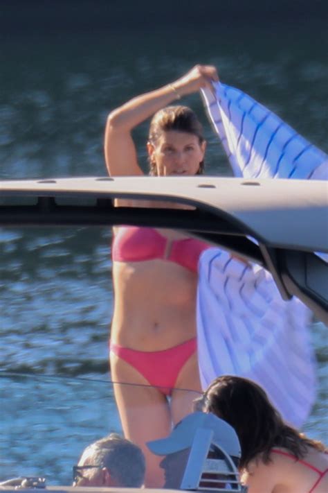 Lori Loughlin And Isabella Rose Giannulli In Bikinis At A Boat On Lake Coeur Dalene