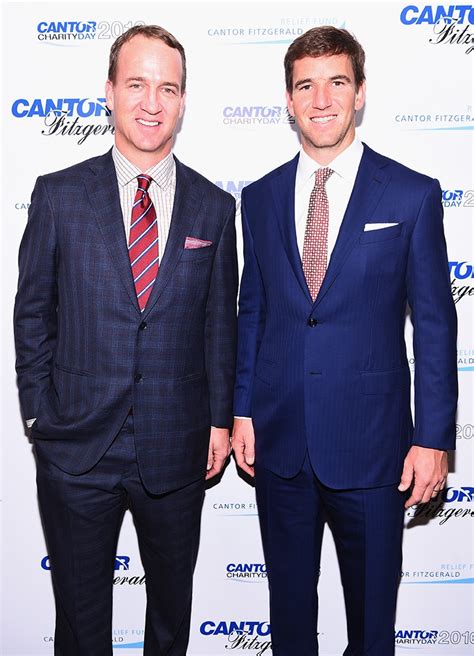 Peyton And Eli Manning From Famous Celebrity Brothers E News