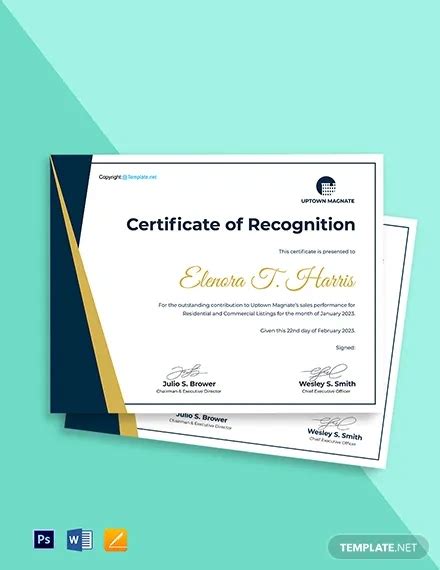 Best Real Estate Certificate Examples 15 Templates Download Now