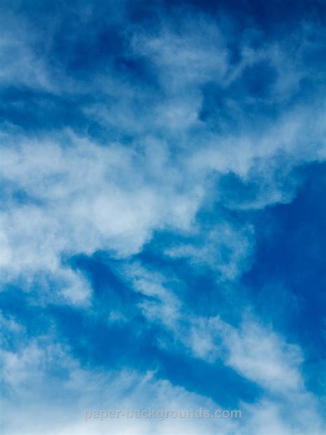 Paper Backgrounds Blue Sky Clouds Texture Background Hd