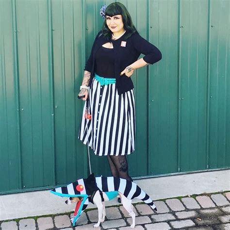 You guys do such an awesome job! Beetlejuice pinup & sandworm dog costume....Posting more ...