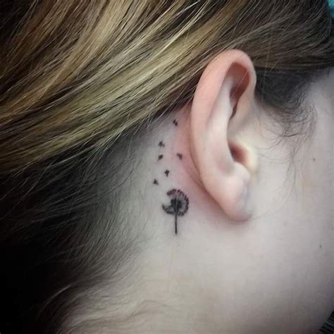 40 Inspiring Tiny Ear Tattoos That Make You Say ‘i Need This Tiny