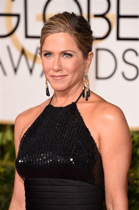 Jennifer Aniston Hair And Makeup At Golden Globes 2015 Red Carpet